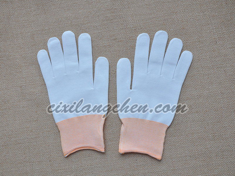 100% polyester string knit glove 13T-001