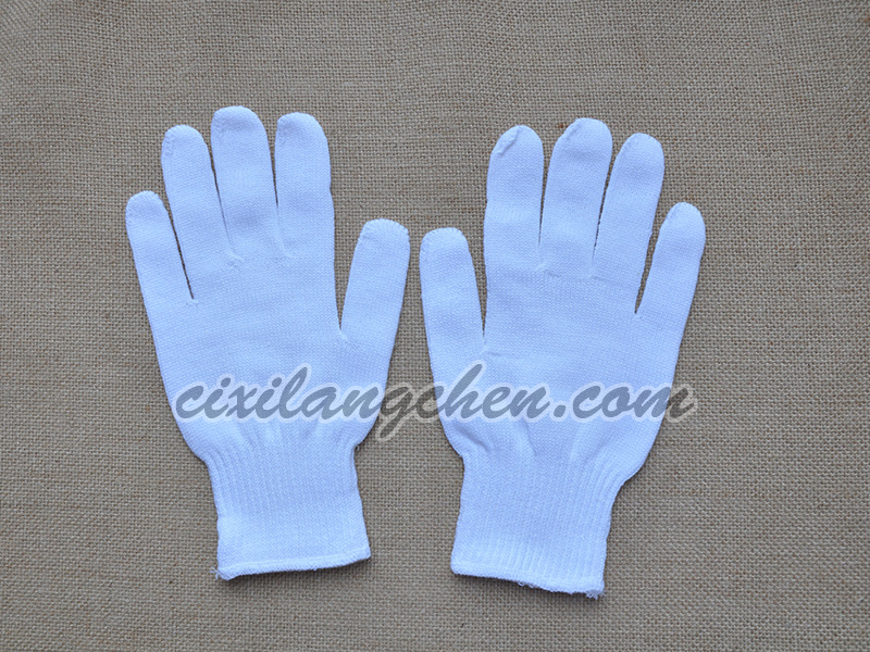 100% cotton string knit glove 10C-005