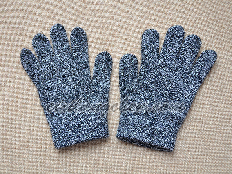 100% acrylic string knit glove 10A-006