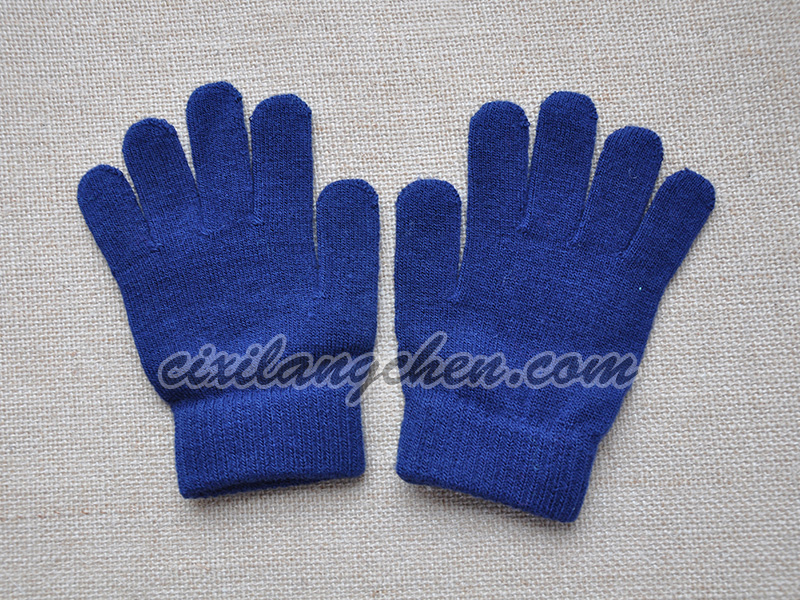 100% acrylic string knit glove 10A-001