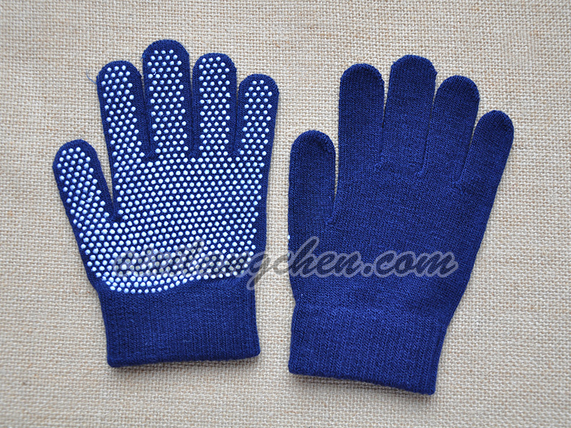 100% acrylic PVC dotted glove 10A-PVC-004